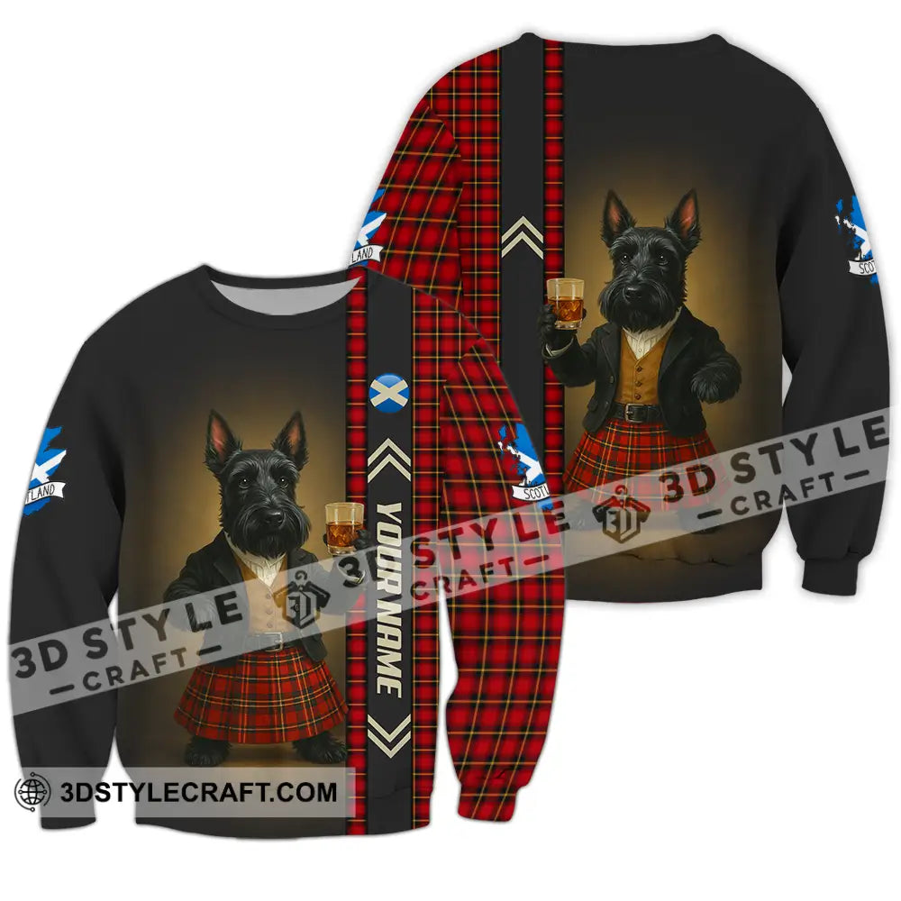 Unisex Shirt - Custom Scotland Pet Lover Shirt Long Sleeve / S T-shirt