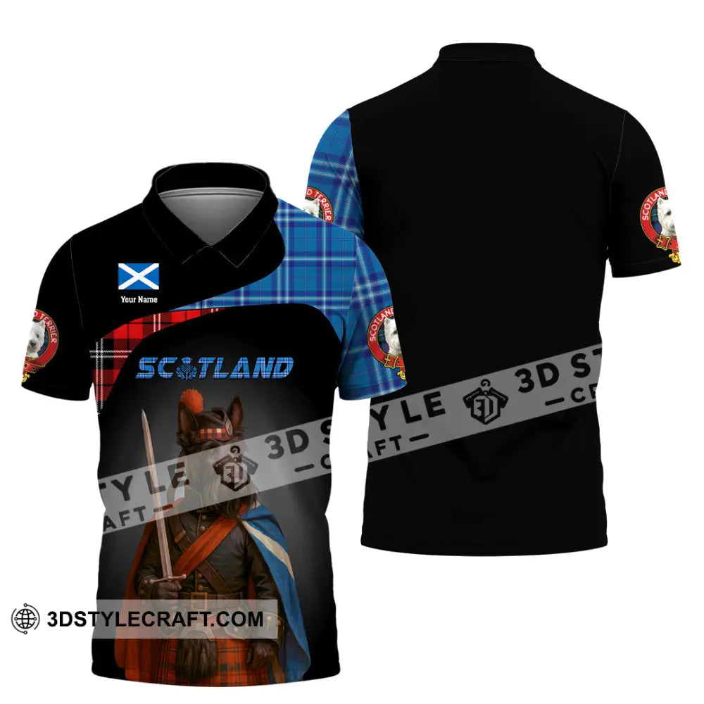 Unisex Shirt - Custom Scotland Shirt Polo Shirt / S T-shirt