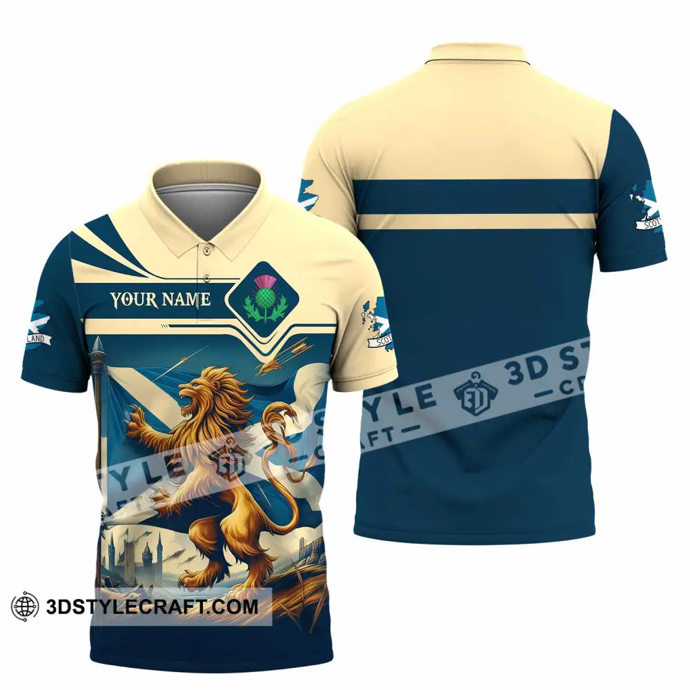 Unisex Shirt - Custom Scotland Shirt Polo Shirt / S T-shirt