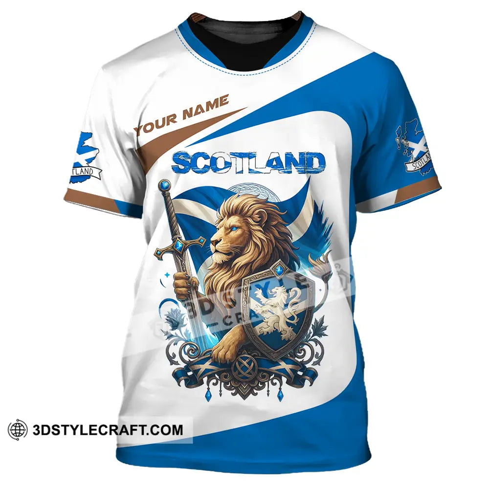 Unisex Shirt - Custom Scotland Shirt T-Shirt / S T-shirt