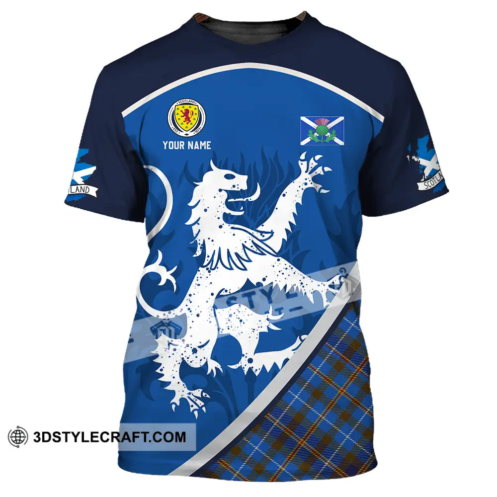 Unisex Shirt - Custom Scottish 3D Shirt T-Shirt / S T-shirt