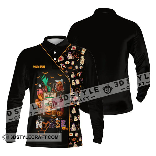Unisex Shirt - Custom Scrubstar Fright Friends Nurse Halloween Shirt style option 3