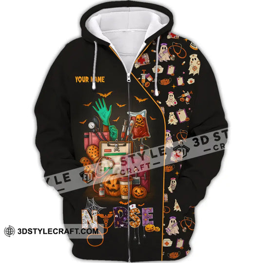 Unisex Shirt - Custom Scrubstar Fright Friends Nurse Halloween Shirt style option 2