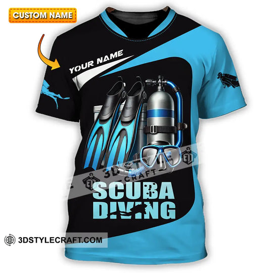 Unisex Shirt - Custom Scuba Diving Lover Shirt style option 1