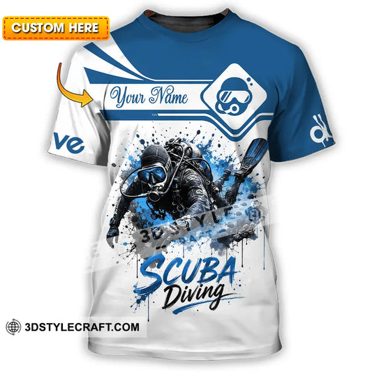 Unisex Shirt - Custom Scuba Diving Shirt - T-shirt