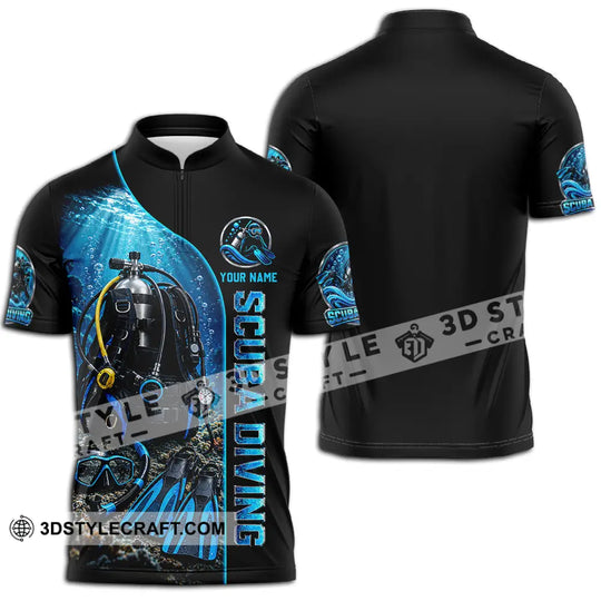 Unisex Shirt - Custom Scuba Diving Shirt style option 2