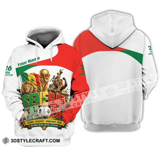 Unisex Shirt - Custom Senegal Shirt style option 3