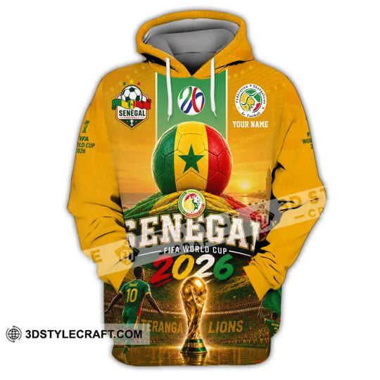 Unisex Shirt - Custom Senegal Shirt style option 2
