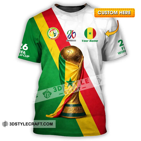 Unisex Shirt - Custom Senegal Shirt style option 1