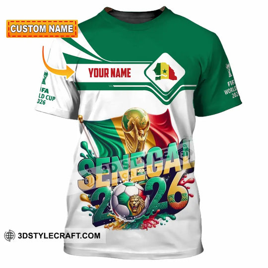 Unisex Shirt - Custom Senegal World Cup 2026 Shirt style option 1