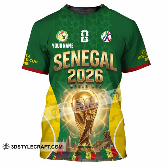 Unisex Shirt - Custom Senegal World Cup 2026 Shirt style option 4