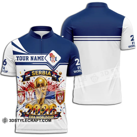 Unisex Shirt - Custom Serbia Shirt style option 2
