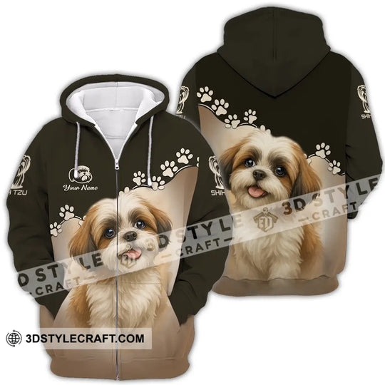 Unisex Shirt - Custom Shih Tzu Shirt style option 4
