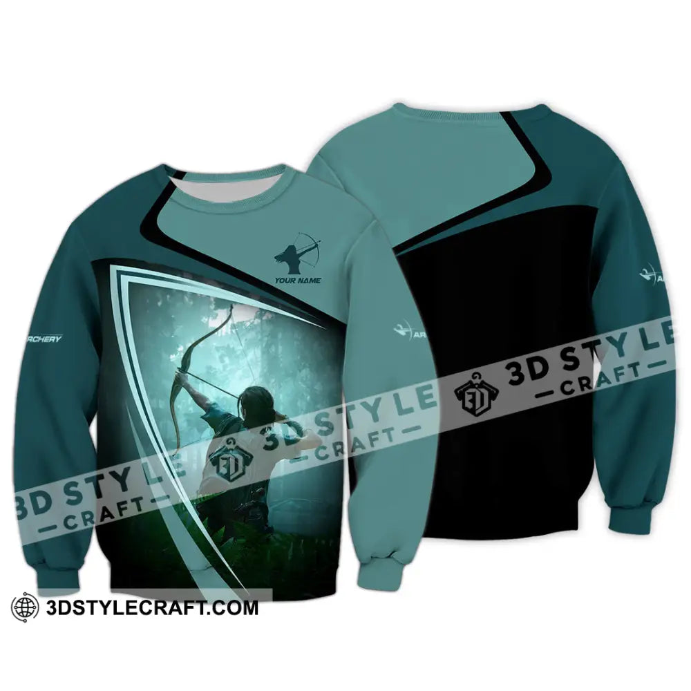 Unisex Shirt - Custom Shooting Archery Player Shirt Long Sleeve / S T-shirt
