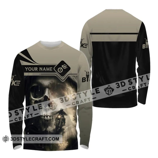 Unisex Shirt - Custom Skull Rider Shirt style option 4