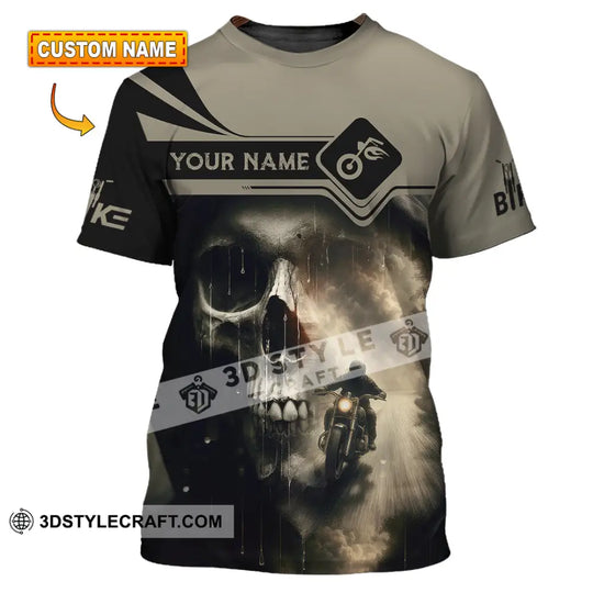 Unisex Shirt - Custom Skull Rider Shirt style option 1