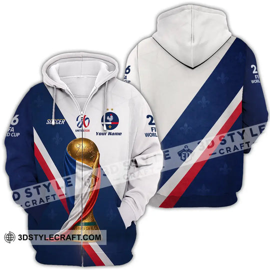 Unisex Shirt - Custom Soccer World Cup 2026 3D Shirt style option 4