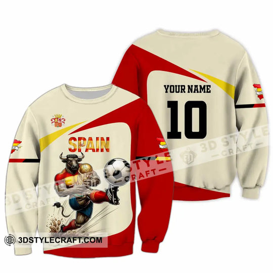 Unisex Shirt - Custom Spain 3D Shirt style option 3