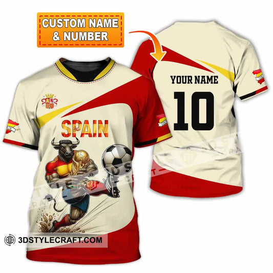 Unisex Shirt - Custom Spain 3D Shirt T-shirt