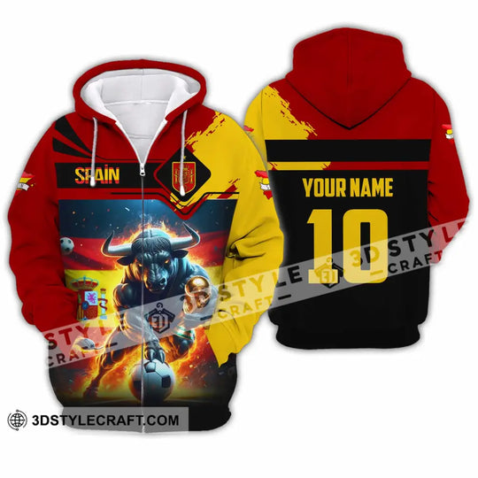 Unisex Shirt - Custom Spain 3D Shirt style option 2