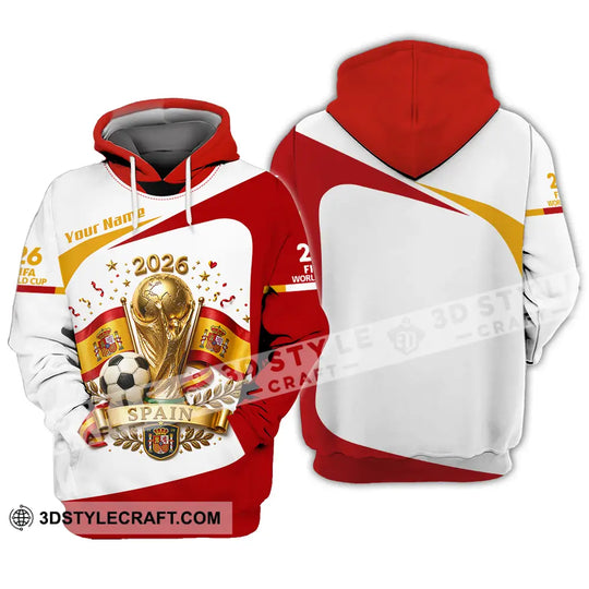 Unisex Shirt - Custom Spain World Cup 2026 Shirt style option 3