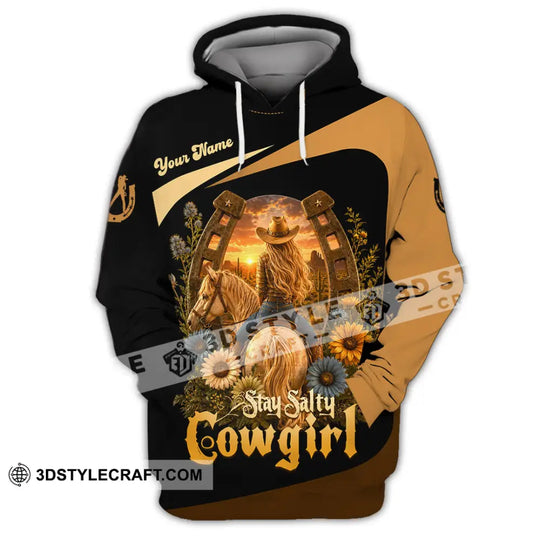 Unisex Shirt - Custom Stay Salty Cowgirl Shirt style option 2