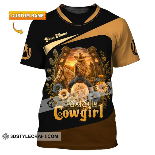 Unisex Shirt - Custom Stay Salty Cowgirl Shirt style option 1