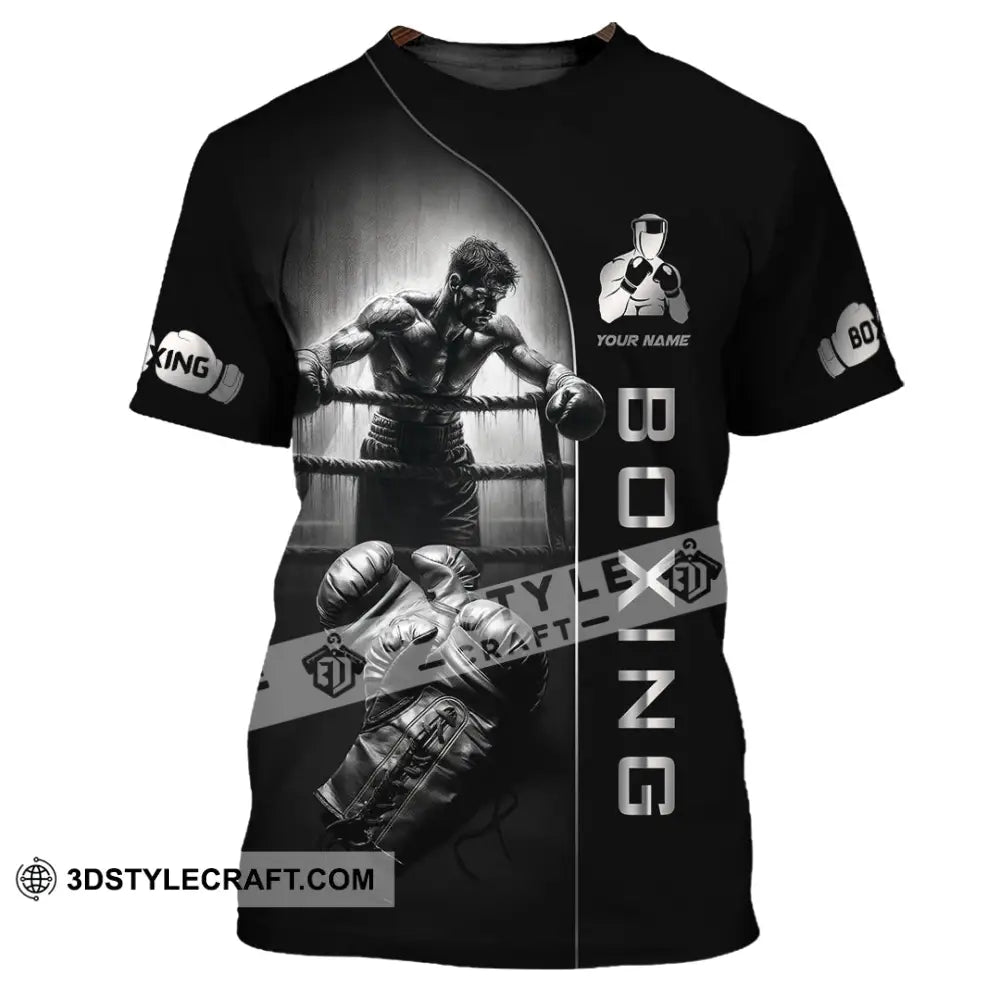 Unisex Shirt - Custom Strong Men Boxing Lover Sport Shirt T-Shirt / S T-shirt