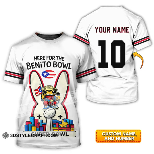 Unisex Shirt - Custom Super Bowl 3D Shirt style option 1