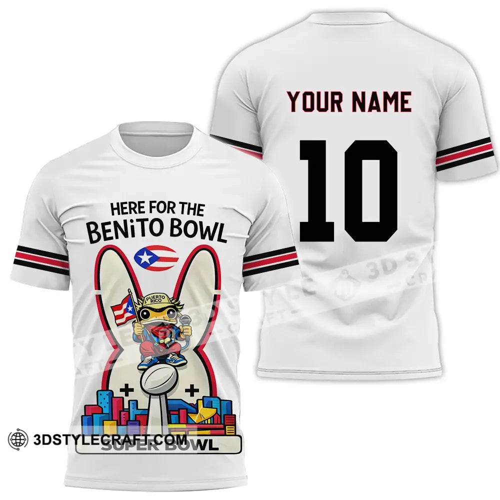 Unisex Shirt - Custom Super Bowl 3D Shirt T-Shirt / S T-shirt