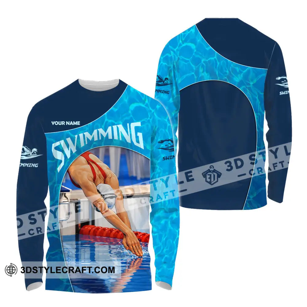 Unisex Shirt - Custom Surf King Shirt - Long Sleeve Shirt / S - T-shirt