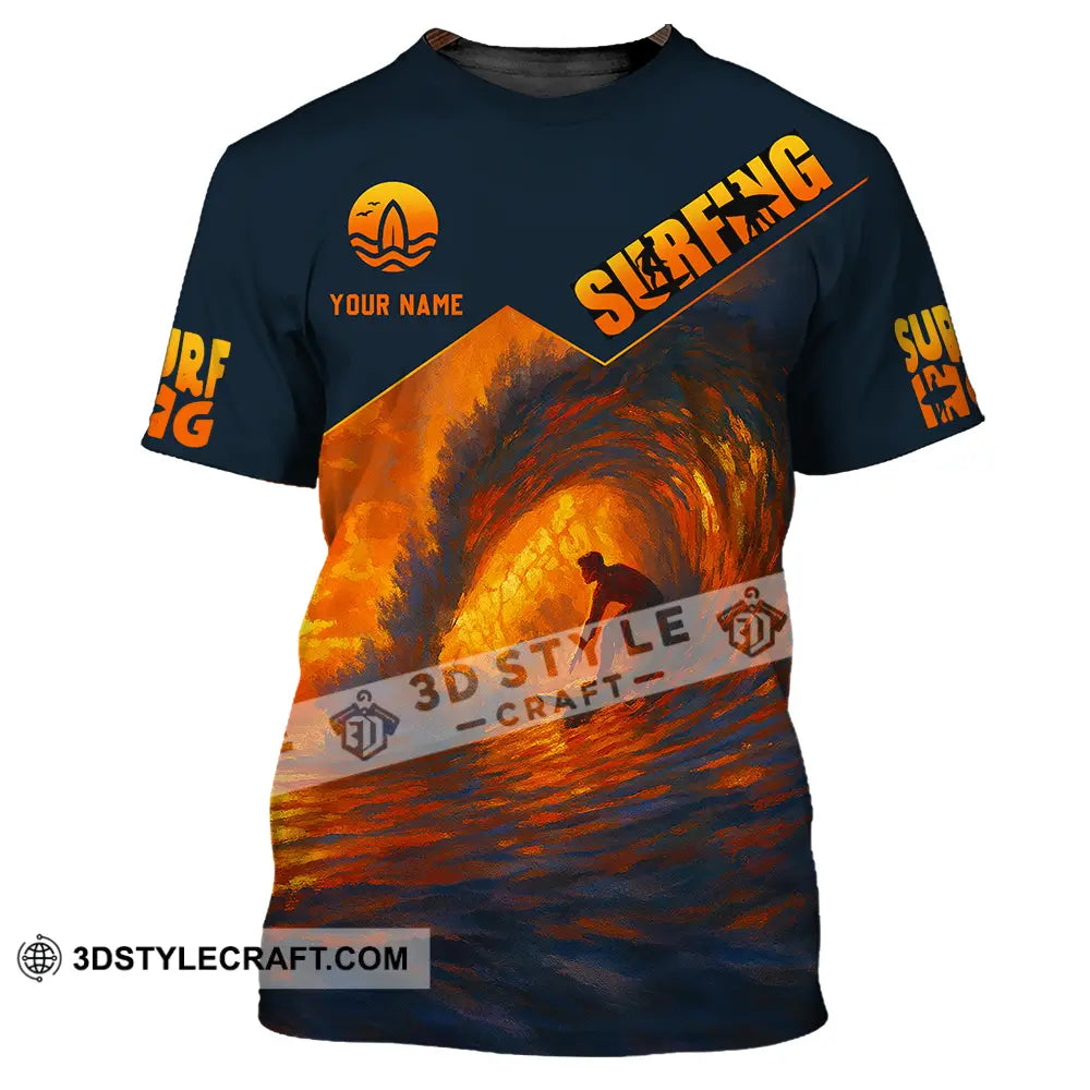 Unisex Shirt Custom Surfing Shirt T Shirt / S T shirt