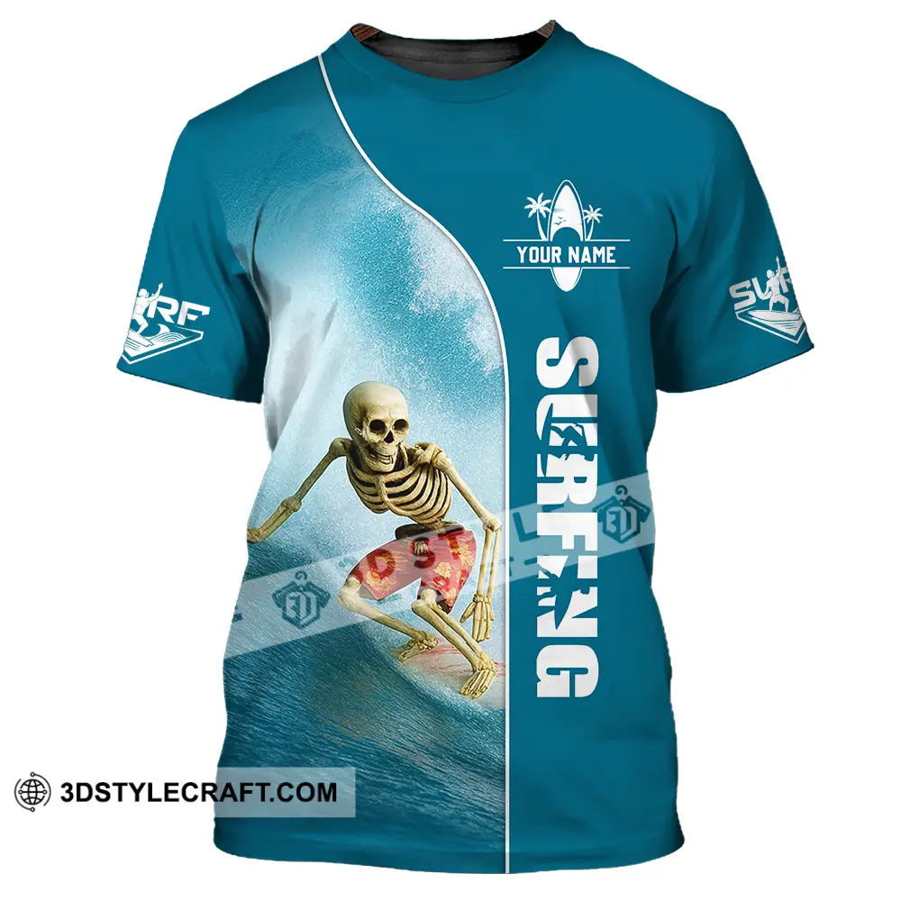 Unisex Shirt Custom Surfing Shirt T Shirt / S T shirt