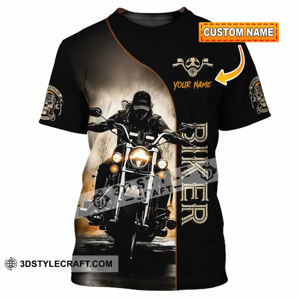 Unisex Shirt - Custom Swag Biker Biker Lover Sporty Shirt T-shirt