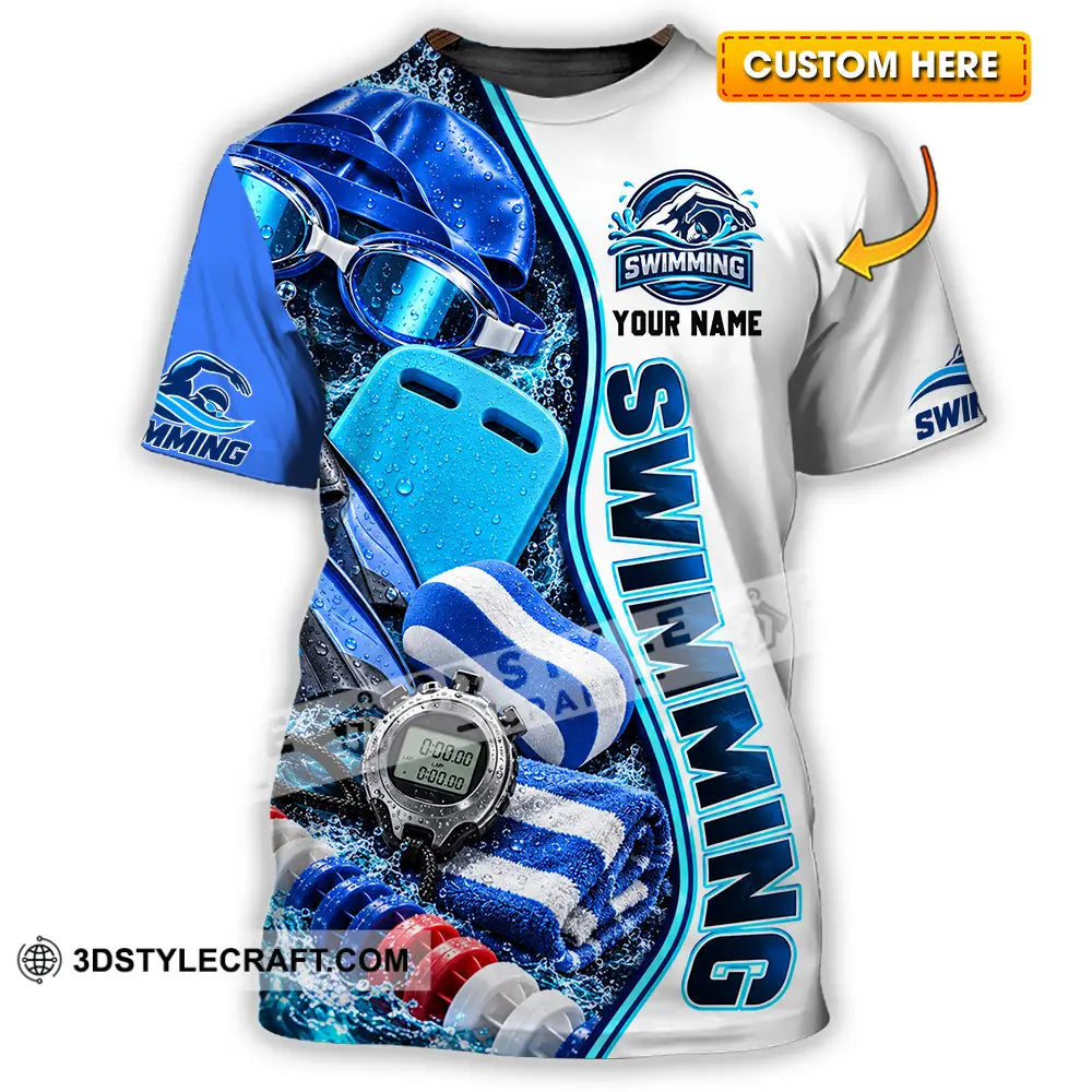 Unisex Shirt - Custom Swimming Shirt - T-shirt