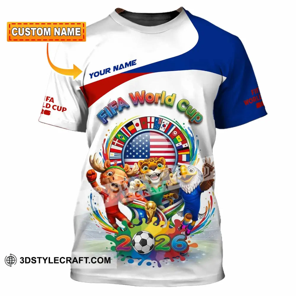 Unisex Shirt - Custom Fifa World Cup 2026 Shirt - T-shirt