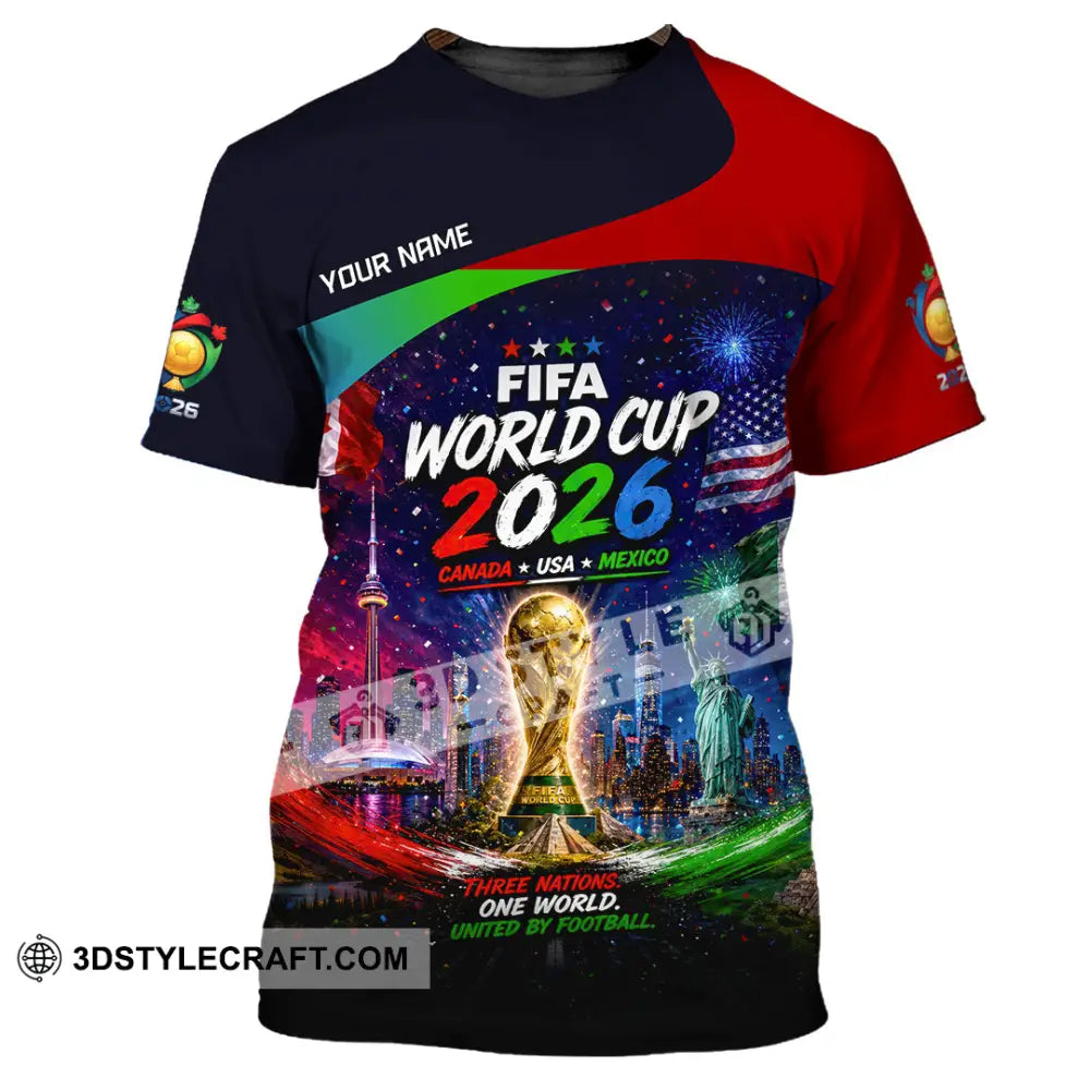 Unisex Shirt - Custom World Cup 2026 Shirt - T-Shirt / S - T-shirt