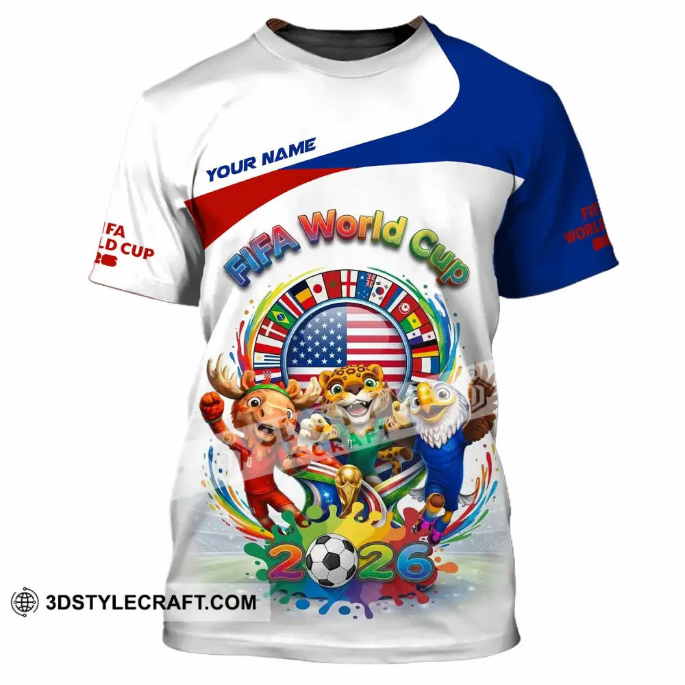 Unisex Shirt - Custom Fifa World Cup 2026 Shirt - T-Shirt / S - T-shirt