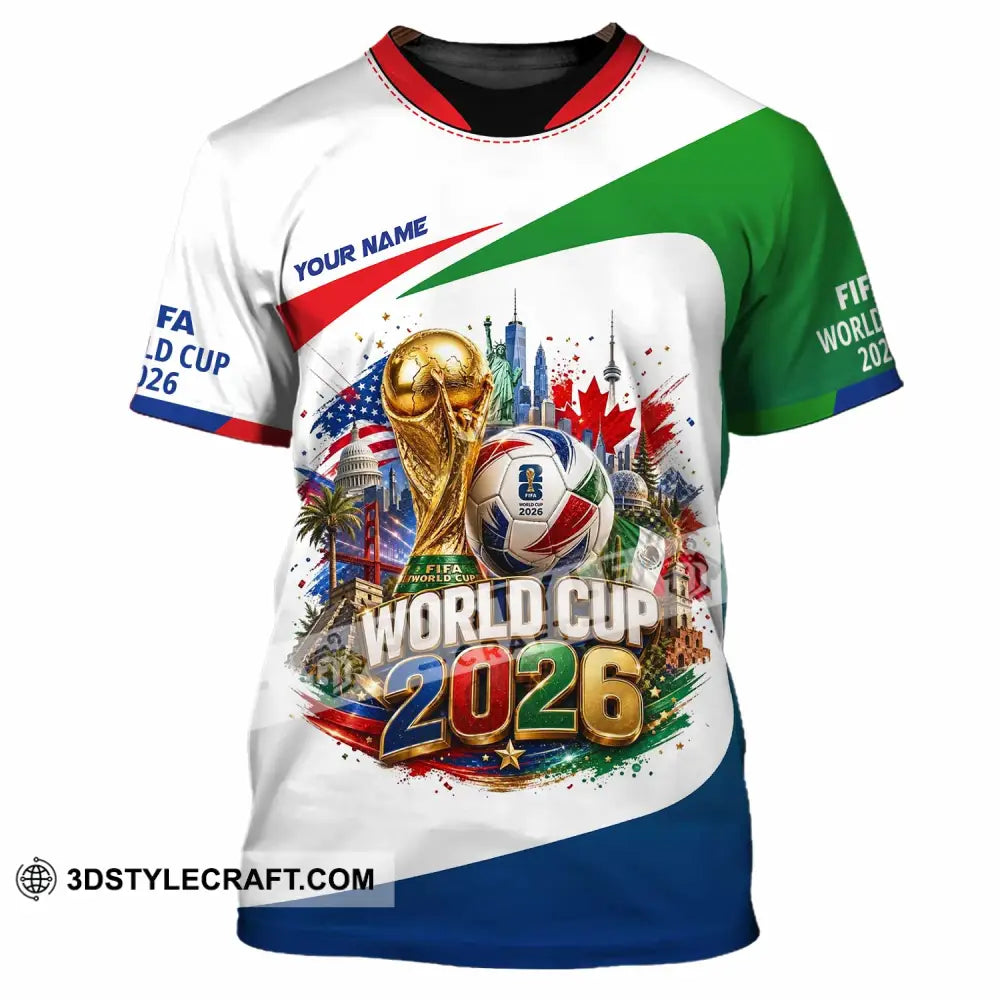 Unisex Shirt - Custom World Cup 2026 Shirt - T-Shirt / S - T-shirt