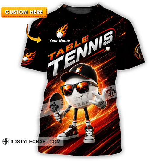 Unisex Shirt - Custom Table Tennis Shirt - T-shirt