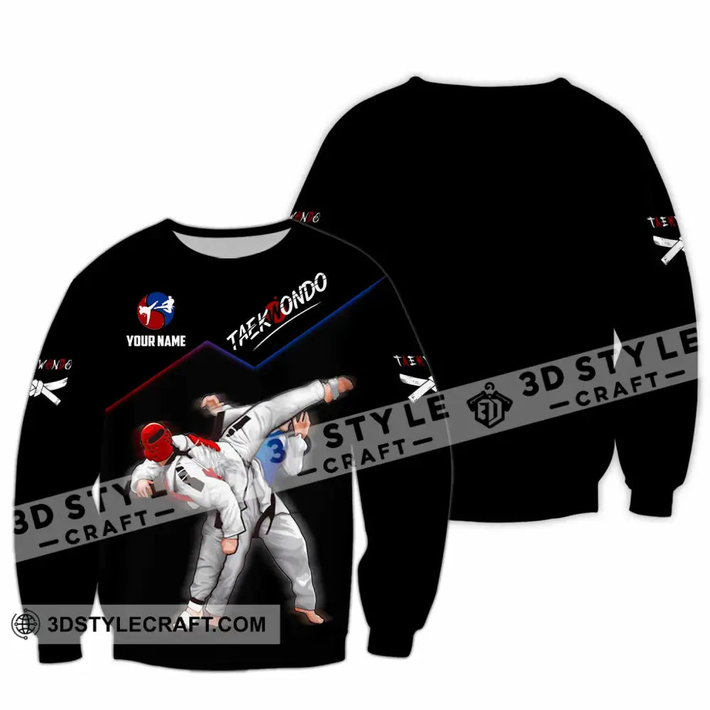 Unisex Shirt - Custom Taekwondo Shirt Long Sleeve / S T-shirt