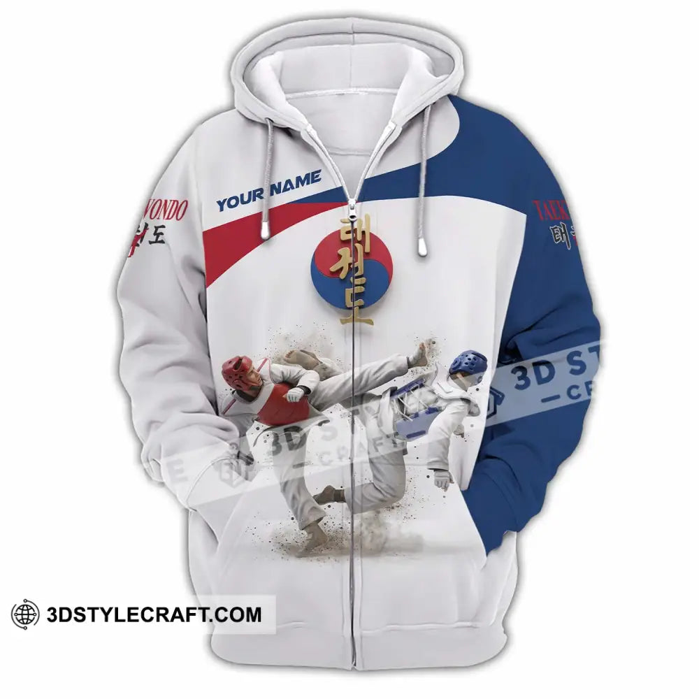 Unisex Shirt - Custom Taekwondo Shirt - Zipper Hoodie / S - T-shirt