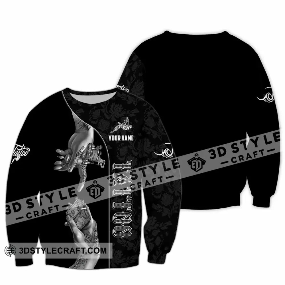 Unisex Shirt Custom Tattoo Shirt Long Sleeve / S T shirt
