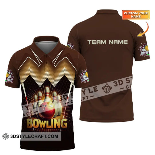 Unisex Shirt, Custom Team Name Bowling Shirt, Shirt For Bowling Clubs, Bowling Gift style option 1