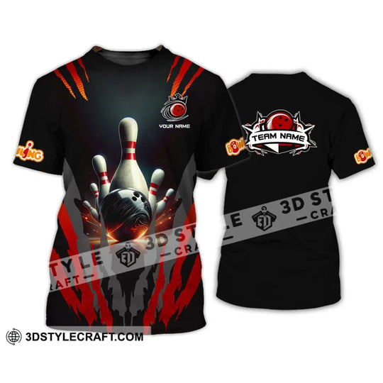 Unisex Shirt, Custom Team Name Bowling Shirt, Shirt For Bowling Clubs, Bowling Gift style option 2