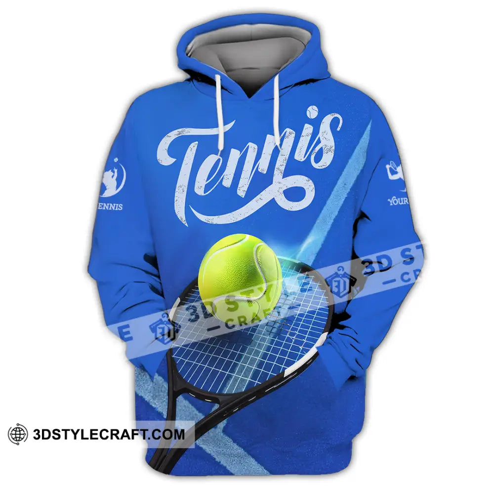Unisex Shirt - Custom Tennis Shirt Hoodie / S T-shirt