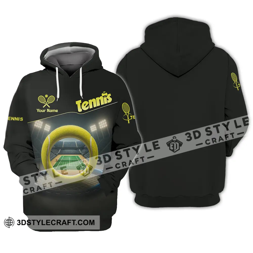 Unisex Shirt - Custom Tennis Shirt Hoodie / S T-shirt