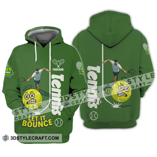 Unisex Shirt - Custom Tennis Let It Bounce Shirt style option 3