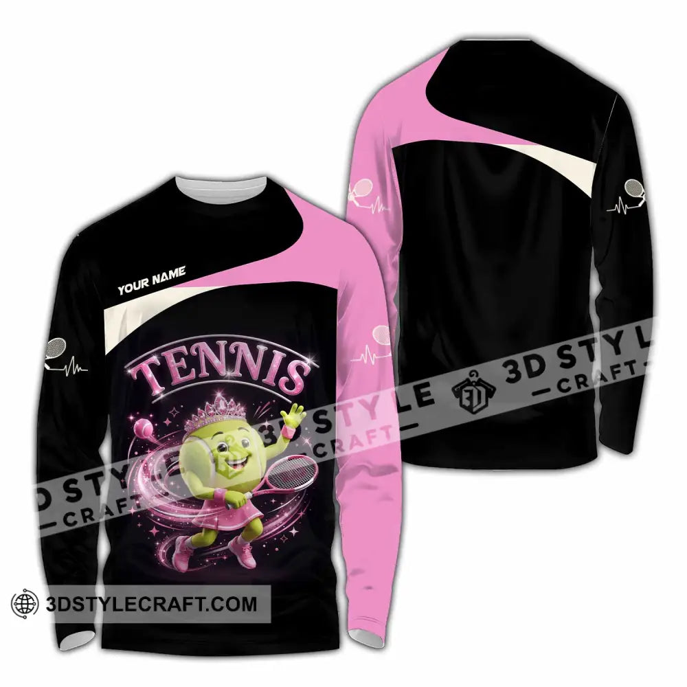 Unisex Shirt - Custom Tennis Shirt - Long Sleeve Shirt / S - T-shirt