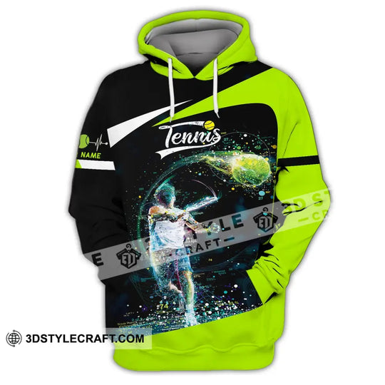 Unisex Shirt - Custom Tennis Name Shirt - Tennis Clothing, Gift for Tennis Lovers style option 3